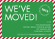 Green Holiday We've Moved Moving Announcements Image 3 of 3
